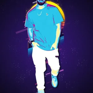 WOERD posters & art prints door RETRO 80S - Premium Poster - 50x70 Nouvelle Collection