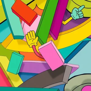 Zwaaien posters & art prints door Alexander Mack - Premium Poster - 50x70 Jusqu’à Épuisement Des Stocks