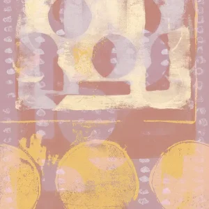 Abstracte Harmonie: Een spel van vormen en kleuren posters & art prints door Dina Dankers - Premium Poster - 50x70 Achetez Aujourd’hui