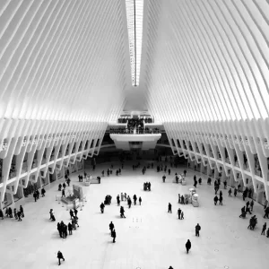 World Trade Center Station posters & art prints door André S - Premium Poster - 50x70 Prix Cassé