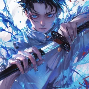 Yuta Okkotsu posters & art prints door Jonny Pham - Premium Poster - 50x70 Bon Marché