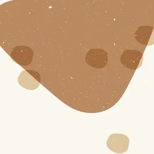 Abstracte aardtonen: Een modern minimalistisch ontwerp posters & art prints door NKTN - Premium Poster - 50x70 Seulement Aujourd’hui