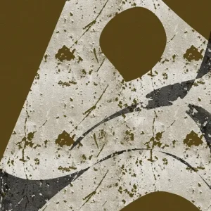 Abstract Grunge: De Kunst van Vervorming posters & art prints door Yuli Saputra - Premium Poster - 50x70 Vente Directe