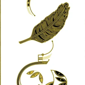 Achat Immédiat Elegante Fluisteringen: Een dans van natuur en ontwerp posters & art prints door Iona Gilburt - Premium Poster - 50x70