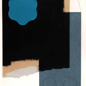 Abstracte Harmonie: Een moderne collage-verkenning posters & art prints door Ildefonso Martín - Premium Poster - 50x70 Marque