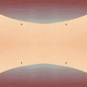 Abstracte Horizon: Een Droomachtig Landschap posters & art prints door Jonatan Appelfeldt - Premium Poster - 50x70 Livraison Gratuite