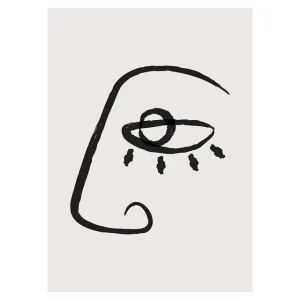 Abstract Gezicht No2 #2507770 posters & art prints door KsanaKalpa - Premium Poster - 50x70 Meilleur Choix