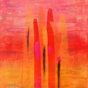 Zonsondergang posters & art prints door Eva Maria Puck - Premium Poster - 50x70 Meilleur Choix