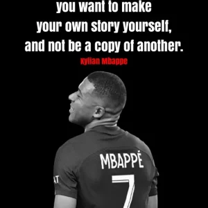 Achat Immédiat Kylian Mbappe Citaten posters & art prints door ardiquote - Premium Poster - 50x70