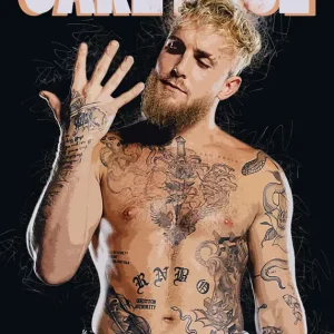 Achat Immédiat Jake Paul Vijf posters & art prints door Muhammad Rizal Azhari - Premium Poster - 50x70