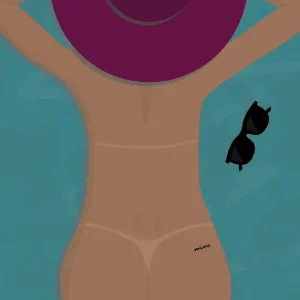 Zongekust posters & art prints door Jana - Premium Poster - 50x70 Bon Plan