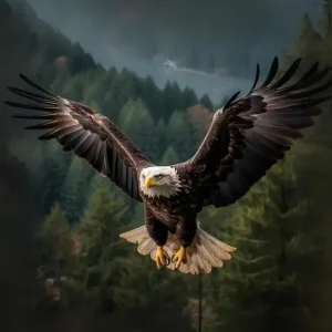 Achat Immédiat Een adelaar met witte staart posters & art prints door Design Mobilunik - Premium Poster - 50x70