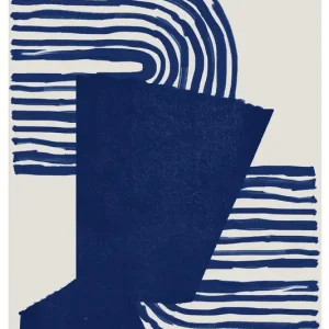 Abstracte Harmonie: Een moderne verkenning van vorm en lijn posters & art prints door THE MIUUS STUDIO - Premium Poster - 50x70 Authentique