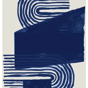 Abstracte Golven: Een Moderne Grafische Verkenning posters & art prints door THE MIUUS STUDIO - Premium Poster - 50x70 Jusqu’à Épuisement Des Stocks