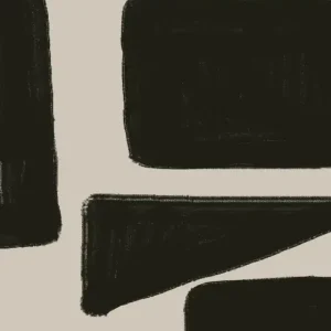 Abstracte monochrome compositie posters & art prints door THE MIUUS STUDIO - Premium Poster - 50x70 Meilleur Prix