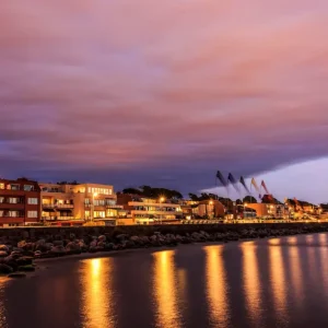 Zonsondergang posters & art prints door Doru Oros - Premium Poster - 50x70 Certifié