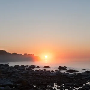 Zonsopgang bij Storsudret posters & art prints door Ilkka Ranta - Premium Poster - 50x70 Soldes