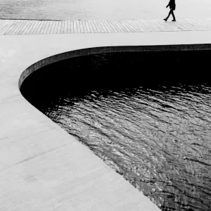 Zondagswandeling posters & art prints door Calle Artmark - Premium Poster - 50x70 Livraison Gratuite