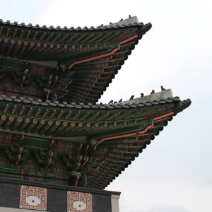 Zuid-Koreaans Paleis posters & art prints door Laura Meza - Premium Poster - 50x70 Acheter Direct