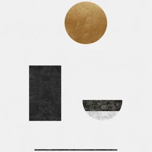 Abstract Geometrisch I posters & art prints door Orara Studio - Premium Poster - 50x70 Commander Vite