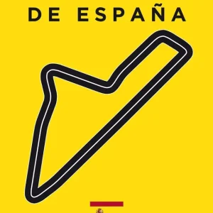 Acheter Direct 1951 PEDRALBES · posters & art prints door Chungkong Art - Premium Poster - 50x70