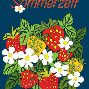 Zomertijd Aardbeientijd posters & art prints door Birgit Schlegel - Premium Poster - 50x70 Achetez Aujourd’hui