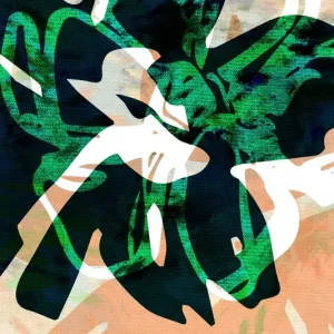 Achat Immédiat Mystical Greenscape posters & art prints door Simona Gocan - Premium Poster - 50x70