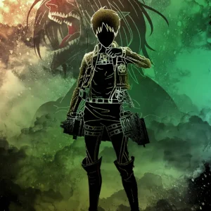 Ziel van de Titaan posters & art prints door Donnie Art - Premium Poster - 50x70 Satisfait Ou Remboursé