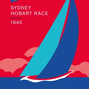 1945-Sydney Hobart Race posters & art prints door Chungkong Art - Premium Poster - 50x70 Nouveauté