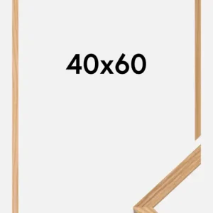 Haute Qualité Fotolijst Massief Eiken 40x60 cm