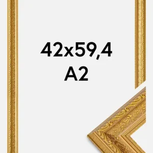 Fotolijst Ornate Goud 42x59,4 cm (A2) Quantité Limitée