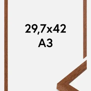 Fotolijst Modern Warm Brown 29,7x42cm (A3) Pas Cher