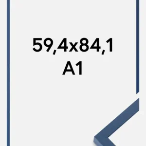 Dernière Chance Colorful Blauw 59,4x84,1 cm (A1)