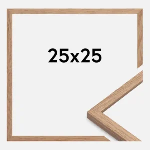 Expédié Aujourd’hui Fotolijst Smalle Eik 25x25 cm