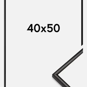 Fotolijst Scandi Matt Zwart 40x50 cm Bon Plan