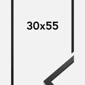 Commander Vite Fotolijst Edsbyn Zwart 30x55 cm