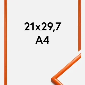 Fotolijst New Lifestyle Oranje 21x29,7 cm (A4) Meilleur Prix