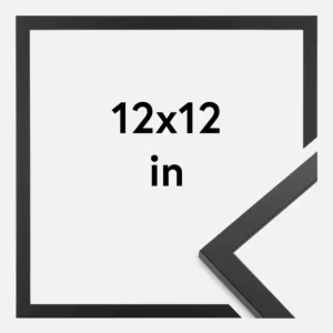 Bon Plan Fotolijst Trendy Zwart 12x12 Inches (30,48x30,48 cm)