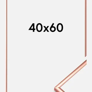 Promotion Saisonnière Fotolijst Scandi Roségoud 40x60 cm