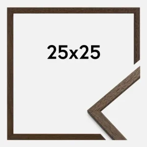 Fotolijst Edsbyn Walnoot 25x25 cm Commande En Gros