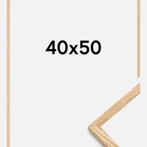 Super Prix Fotolijst Smal Eikenhout 40x50 cm