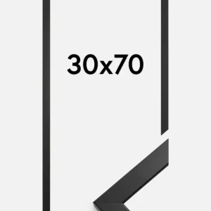 Livraison Express Fotolijst Stilren Zwart 30x70 cm