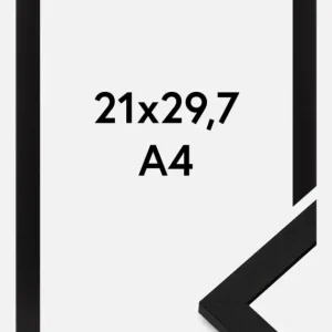 Nouveauté Fotolijst BGA Classic Zwart 21x29,7 cm (A4)