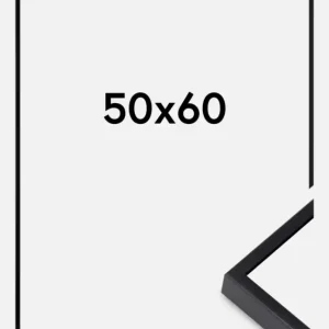 Vente Flash Aluminium Fotolijst Zwart 50x60 cm