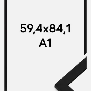 Remise Fotolijst BGA Classic Zwart 59,4x84,1 cm (A1)