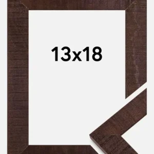 Usine Directe Fotolijst Home Glas Noten 13x18 cm