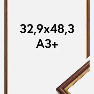 Usine Directe Fotolijst Horndal Bruin 32,9x48,3 cm (A3+)