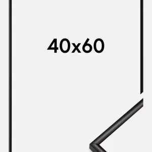 Acheter Direct Fotolijst Scandi Matt Zwart 40x60 cm