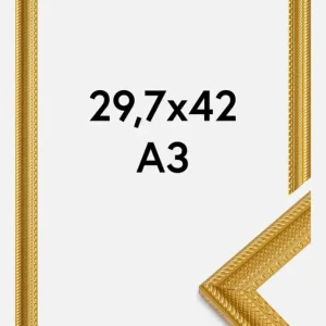 Fotolijst Lattice Goud 29,7x42 cm (A3) Super Prix