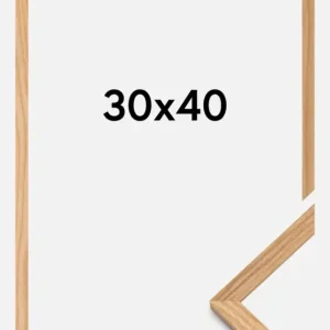 Fotolijst Massief Eiken 30x40 cm Haute Qualité